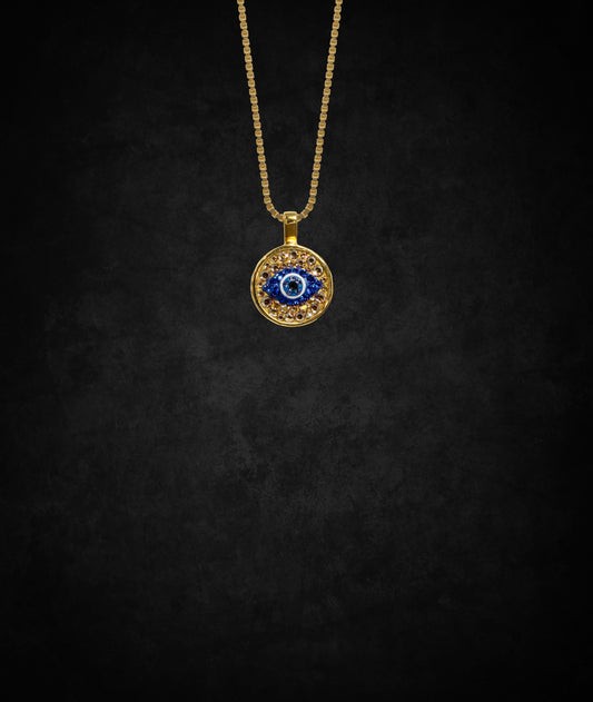 Gold Evil Eye Mini, .5"