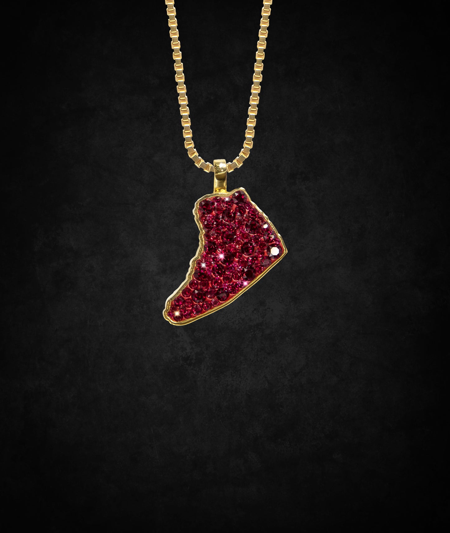 The Iced Jordan, 1"