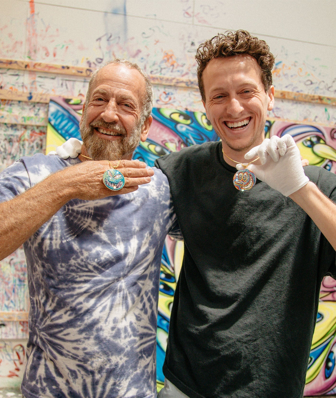 Kenny Scharf x Dan Life [Crystal Rainbow Sparkle Guy]